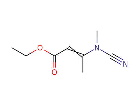ethyl 3-(N-methylcyanamino)-2-butenoate