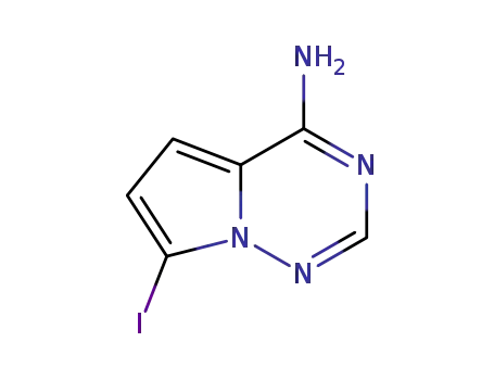 7-iodopyrrolo-[2,1-f][1,2,4]-triazin-4-amine