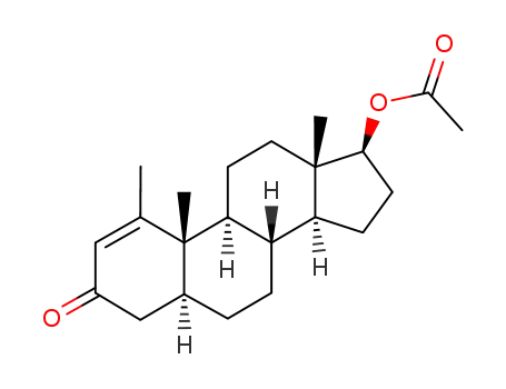 3-oxo-1-methyl-5α-androst-1-en-17β-yl acetate