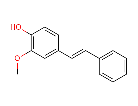 2-methoxy-4-((E)-phenylethenyl)phenol