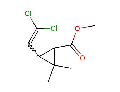 cis,trans methyl 2,2-dimethyl-3-(2',2'-dichlorovinyl)-cyclopropanecarboxylate