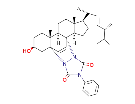 3β-hydroxy-3',5'-dioxo-4'-phenyl-5,8<1',2'>-1',2',4'-triazolidino-5α,8α-ergosta-6,22-diene