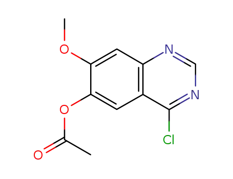 6-acetoxy-4-chloro-7-methoxyquinazoline