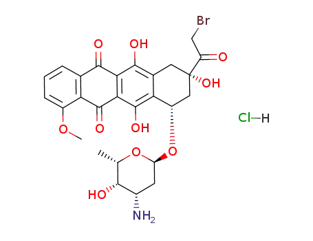 14-bromodaunorubicin hydrochloride